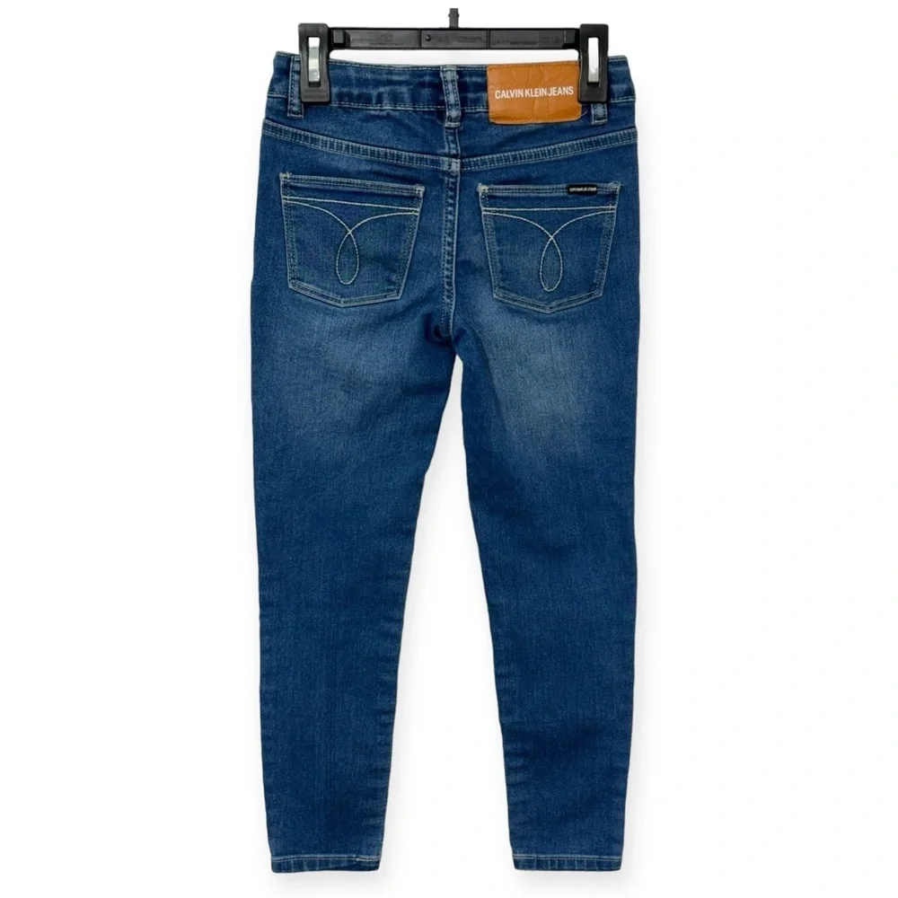 Calvin Klein Girls Mid‎ Rise Skinny Jeans Size 8